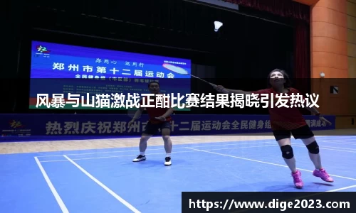 风暴与山猫激战正酣比赛结果揭晓引发热议